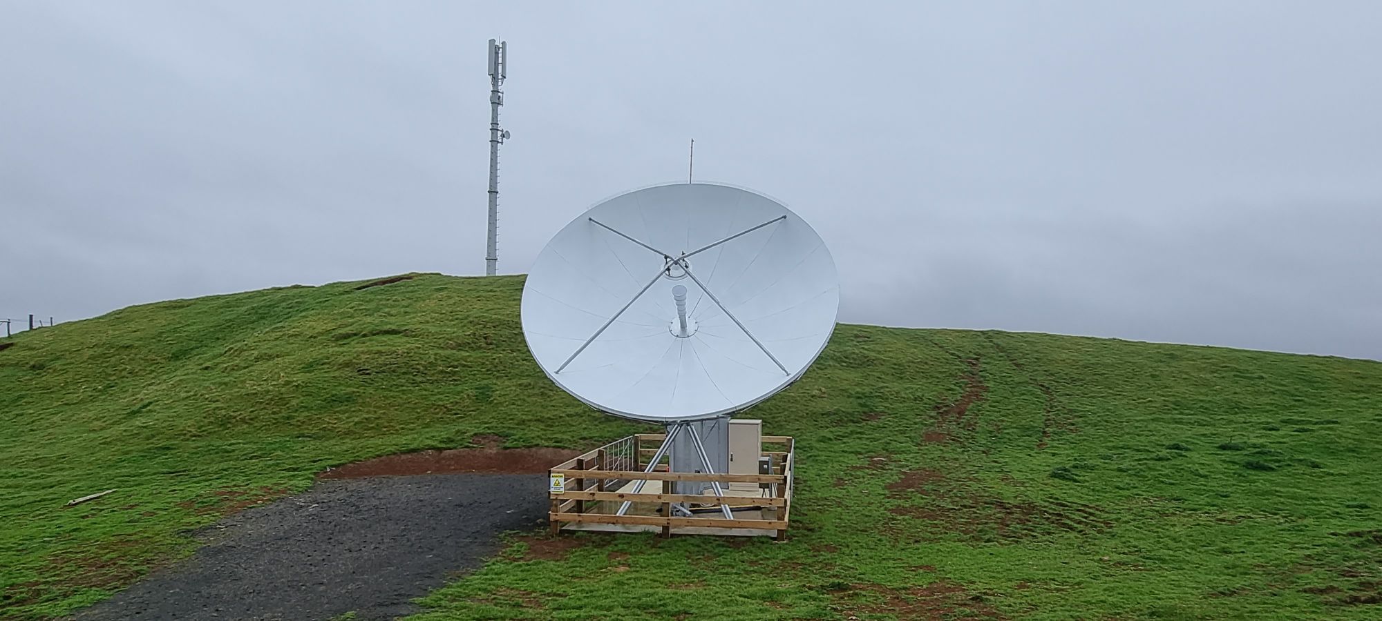 RCG Network Live on Chatham Island